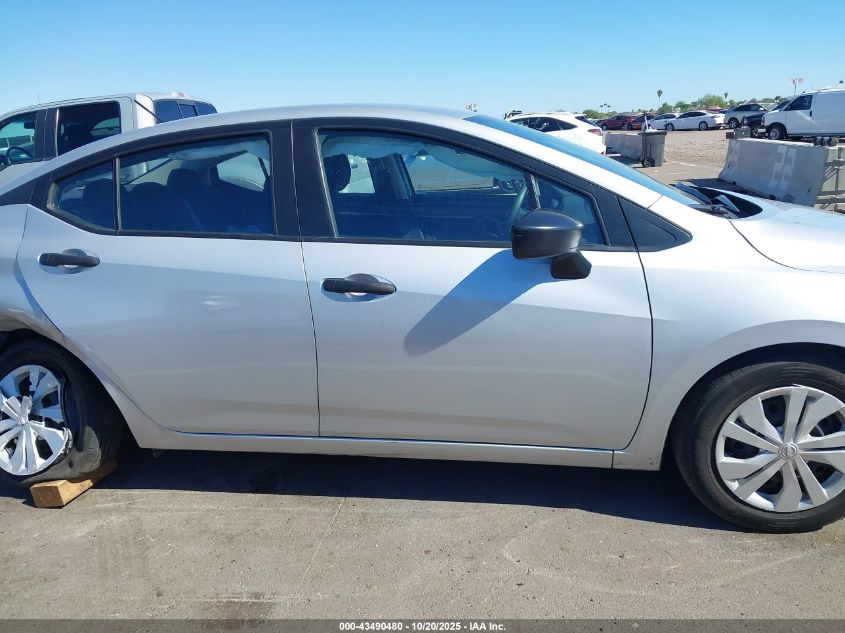 2022 Nissan Versa 1.6 S Xtronic Cvt VIN: 3N1CN8DV9NL832856 Lot: 43490480