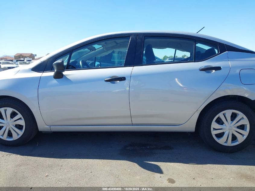 2022 Nissan Versa 1.6 S Xtronic Cvt VIN: 3N1CN8DV9NL832856 Lot: 43490480