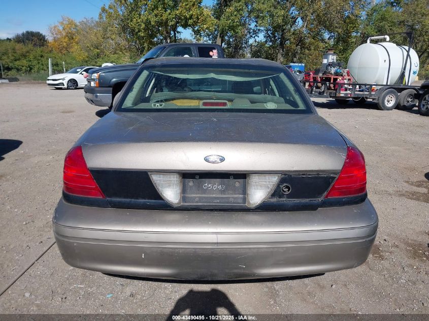 2005 Ford Crown Victoria Police VIN: 2FAFP71W05X161416 Lot: 43490495