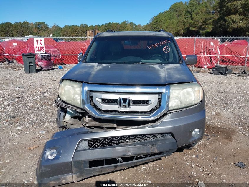 2009 Honda Pilot Touring VIN: 5FNYF38919B023193 Lot: 43490497