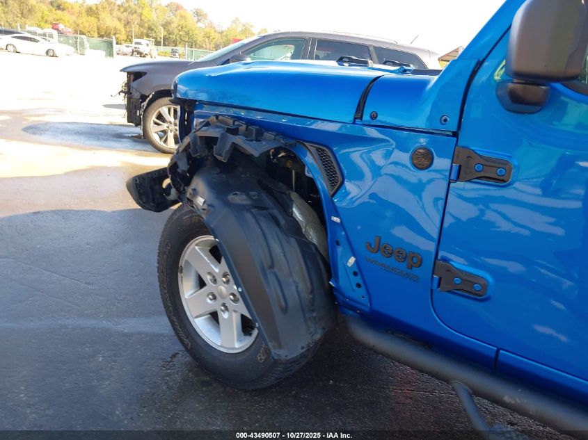 2021 Jeep Wrangler Unlimited Sport Altitude 4X4 VIN: 1C4HJXDN2MW740330 Lot: 43490507