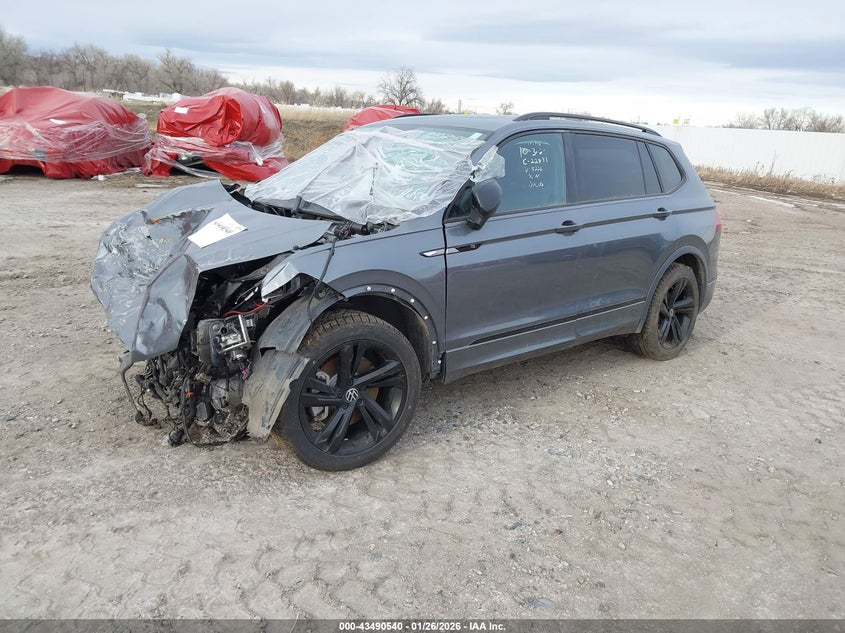 2023 Volkswagen Tiguan 2.0T Se R-Line Black