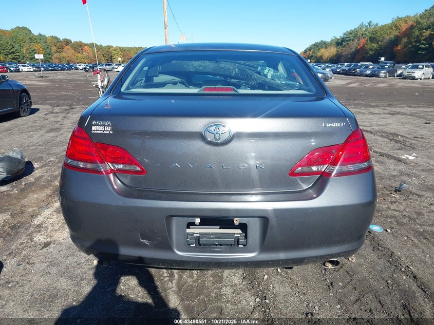 2008 Toyota Avalon Limited VIN: 4T1BK36B18U314463 Lot: 43490551