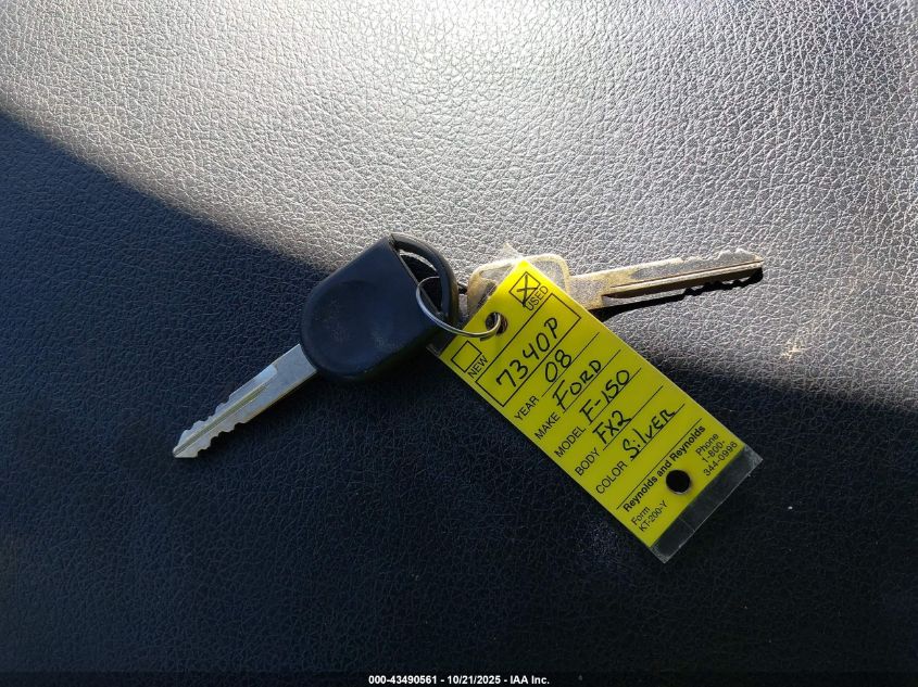 2008 Ford F-150 60Th Anniversary/Fx2/Xl/Xlt VIN: 1FTRW12W38KC47946 Lot: 43490561