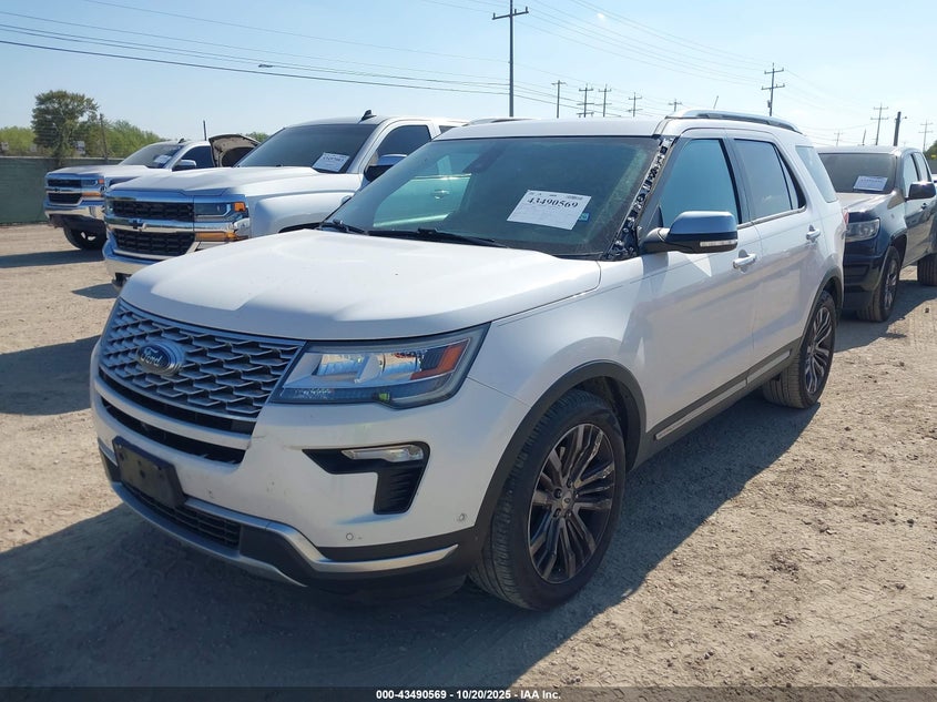 2018 FORD EXPLORER PLATINUM 1FM5K8HT4JGB43048
