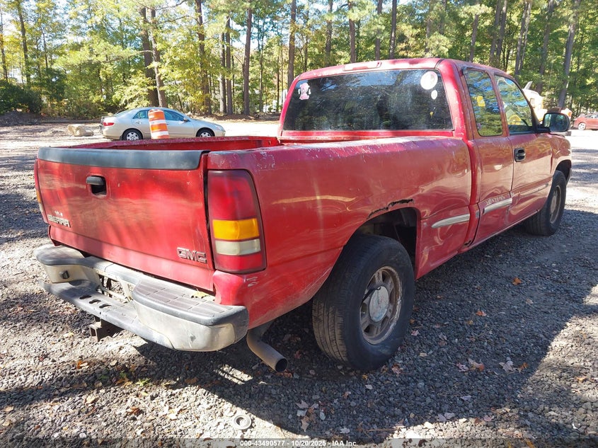 2GTEC19T221334070 2002 GMC SIERRA photo no. 4