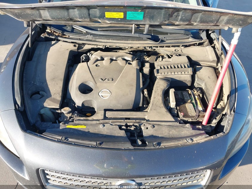 2011 Nissan Maxima 3.5 S VIN: 1N4AA5AP7BC838155 Lot: 43490583