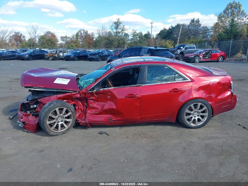 2008 Cadillac Cts Standard VIN: 1G6DT57VX80169206 Lot: 43490622