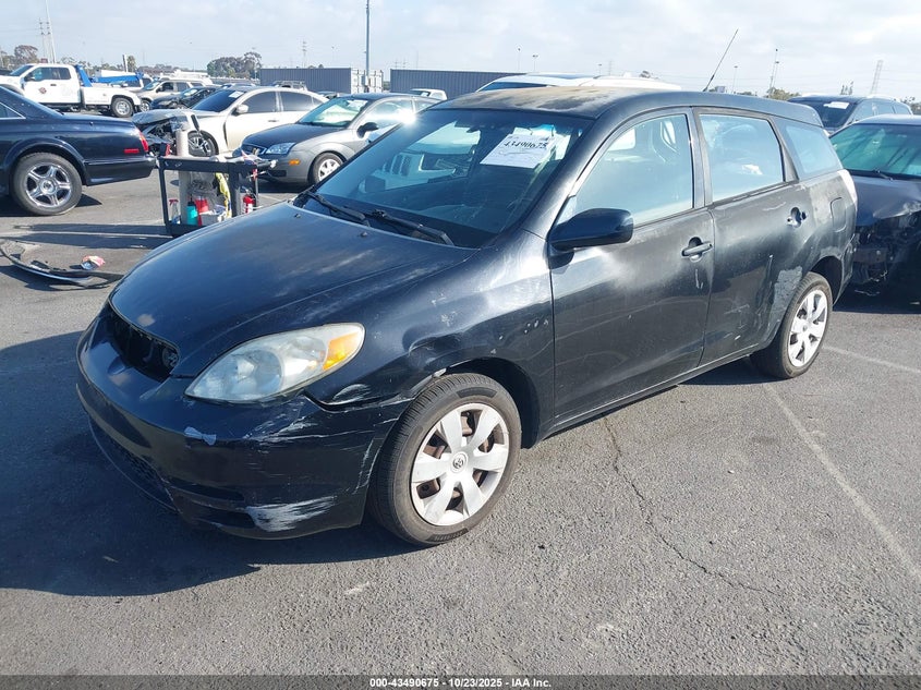 2T1KR32E35C482937 2005 TOYOTA MATRIX photo no. 2