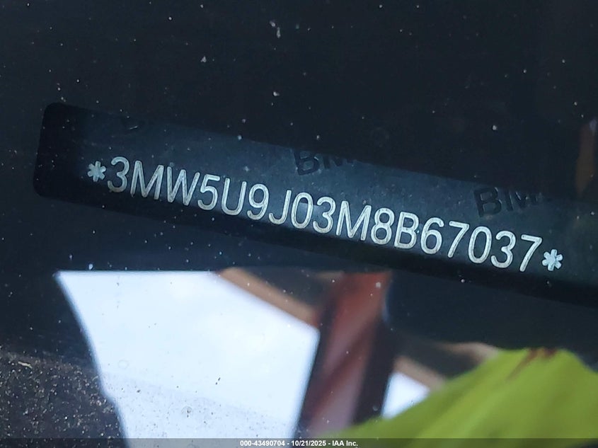 2021 BMW 3 SERIES M340I XDRIVE 3MW5U9J03M8B67037