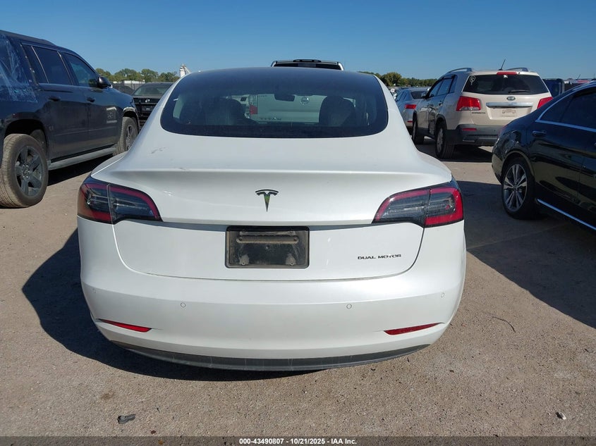 2022 Tesla Model 3 VIN: 5YJ3E1EB0NF270918 Lot: 43490807