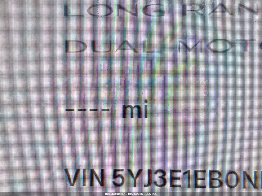 2022 Tesla Model 3 VIN: 5YJ3E1EB0NF270918 Lot: 43490807