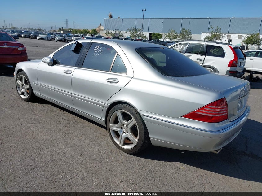 WDBNF67J96A477307 2006 MERCEDES-BENZ S-KLASSE photo no. 3