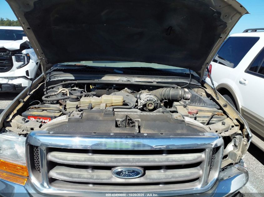 2000 Ford Super Duty F-250 Lariat/Xl/Xlt VIN: 1FTNW20F4YEE30441 Lot: 43490880