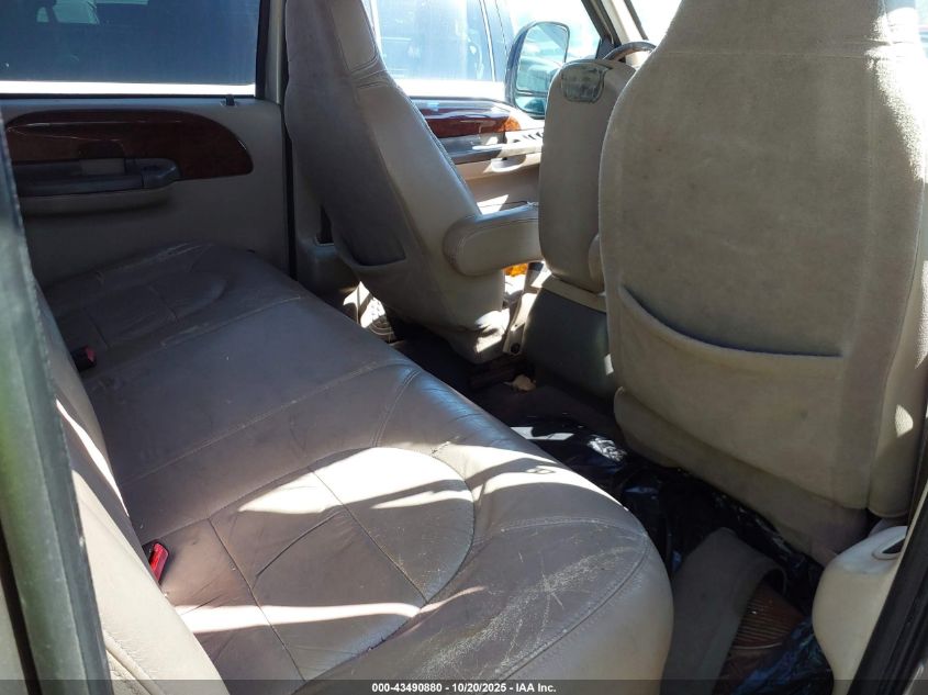 2000 Ford Super Duty F-250 Lariat/Xl/Xlt VIN: 1FTNW20F4YEE30441 Lot: 43490880