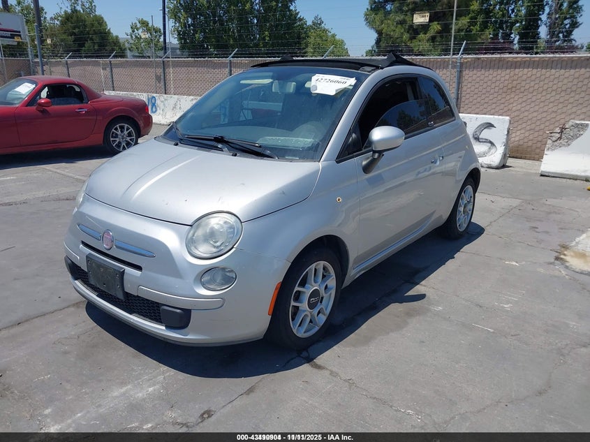 3C3CFFDR7CT352673 2012 FIAT 500 photo no. 2
