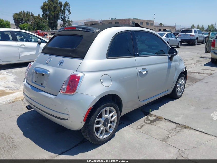 3C3CFFDR7CT352673 2012 FIAT 500 photo no. 4