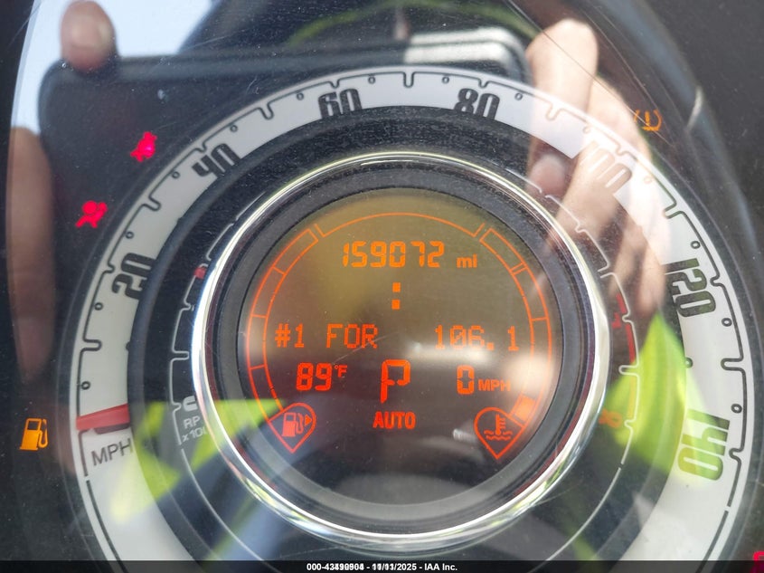 3C3CFFDR7CT352673 2012 FIAT 500 photo no. 7