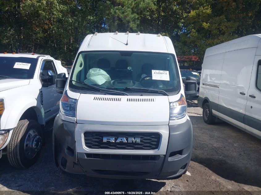 2020 Ram Promaster 2500 High Roof 159 Wb VIN: 3C6TRVDG1LE112283 Lot: 43490975