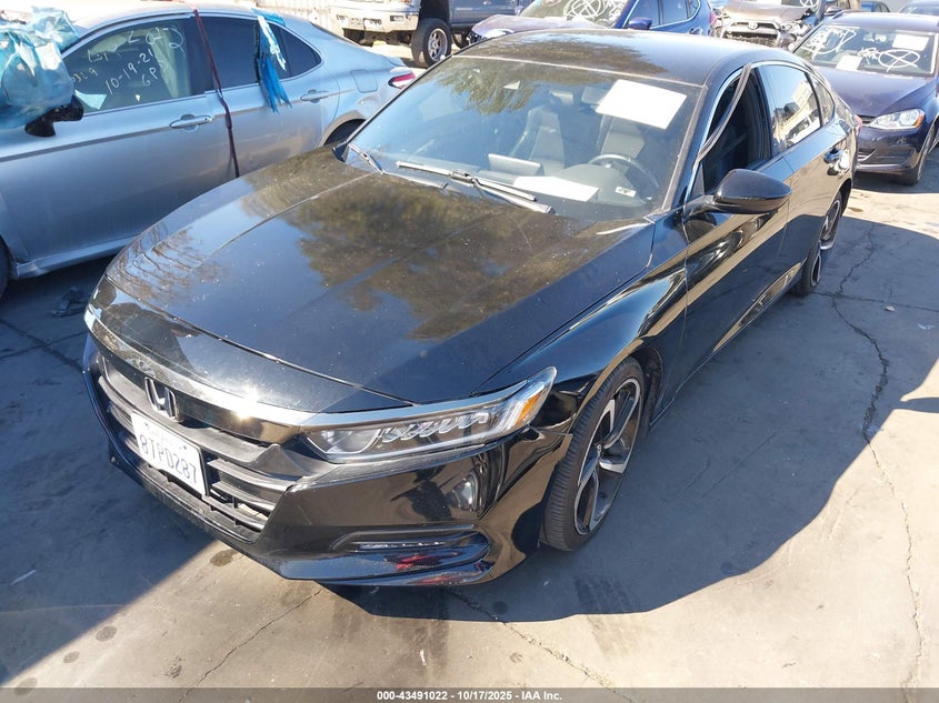 VIN 1HGCV1F37LA055910 2020 HONDA ACCORD SPORT