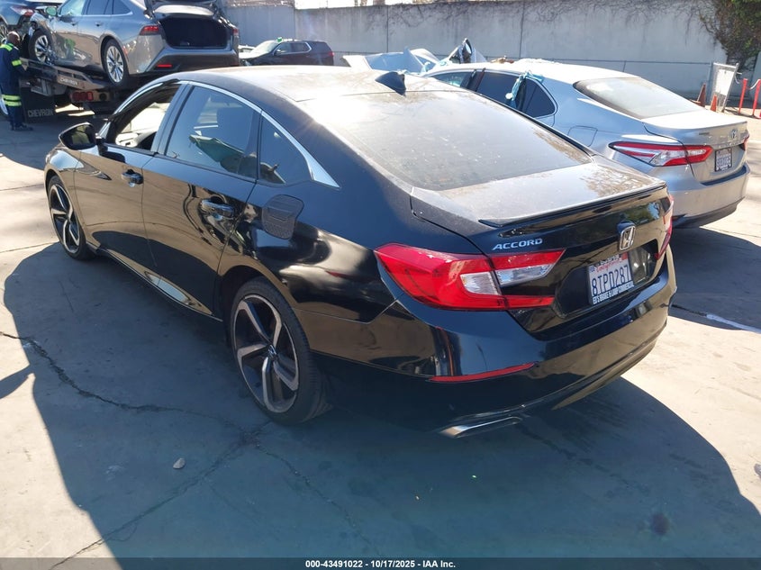 VIN 1HGCV1F37LA055910 2020 HONDA ACCORD SPORT
