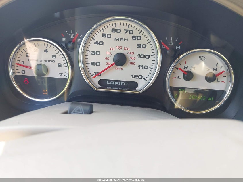 2008 Ford F-150 60Th Anniversary/Fx2/King Ranch/Lariat/Xlt VIN: 1FTPW12VX8KF03062 Lot: 43491035