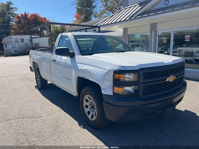 2014 CHEVROLET SILVERADO 1500 WORK TRUCK 1WT - 1GCNCPEH2EZ222255