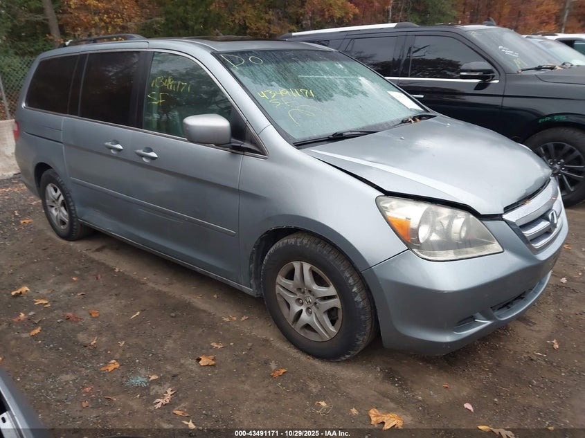 5FNRL38726B106994 2006 Honda Odyssey Ex-L auction photo 1