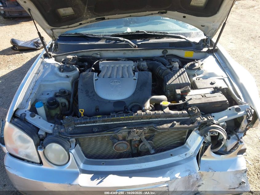 2003 Kia Optima Lx V6/Se V6 VIN: KNAGD128535245330 Lot: 43491298