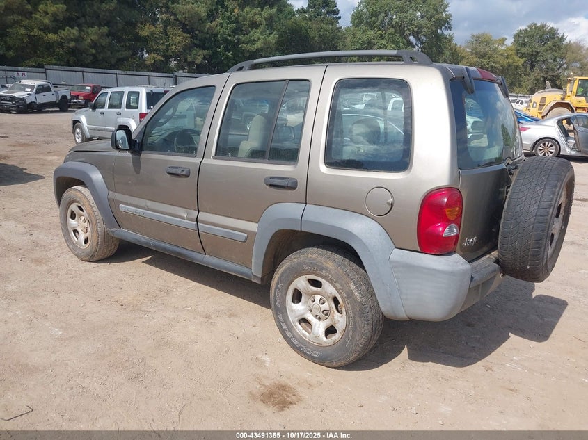 1J4GK48K55W621500 2005 JEEP LIBERTY (NORTH AMERICA) photo no. 3