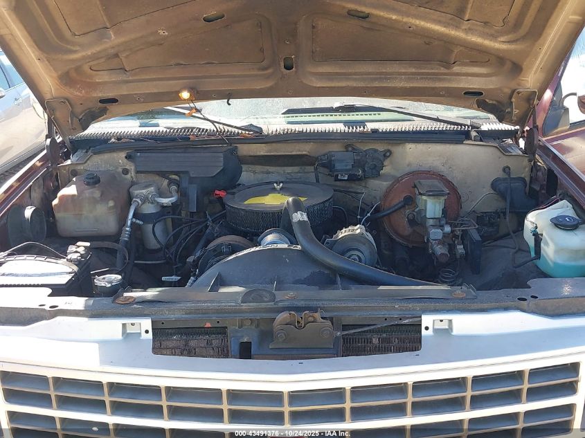 1989 Chevrolet Gmt-400 C2500 VIN: 1GCGC24K0KE185041 Lot: 43491376