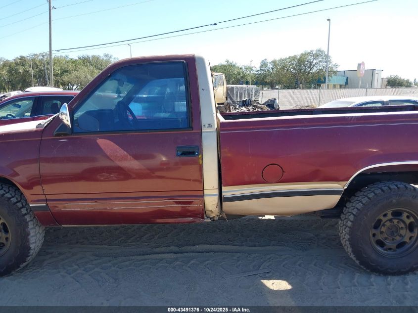 1989 Chevrolet Gmt-400 C2500 VIN: 1GCGC24K0KE185041 Lot: 43491376