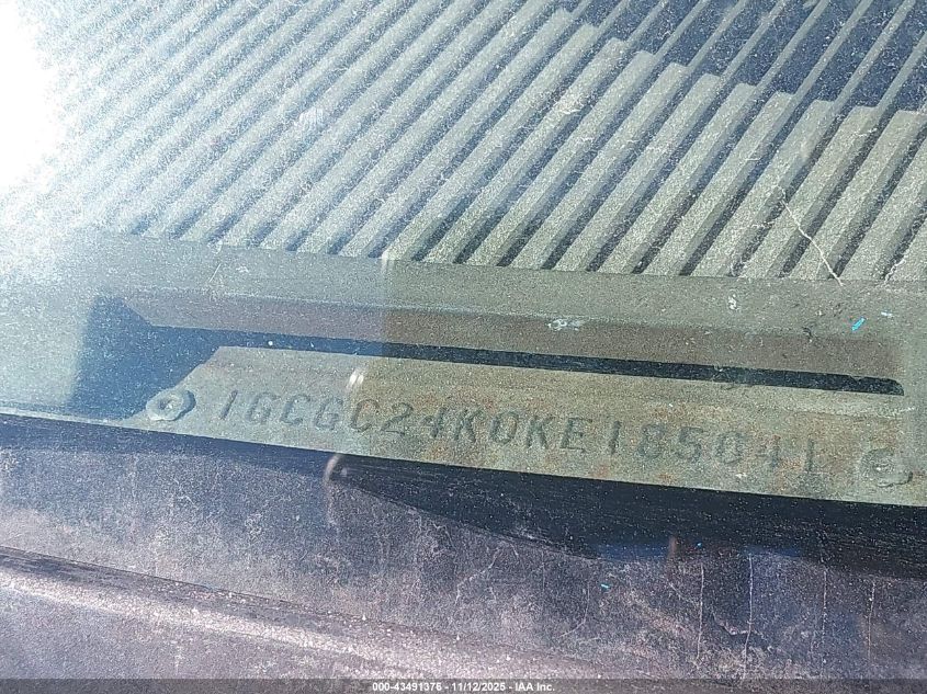 1989 Chevrolet Gmt-400 C2500 VIN: 1GCGC24K0KE185041 Lot: 43491376