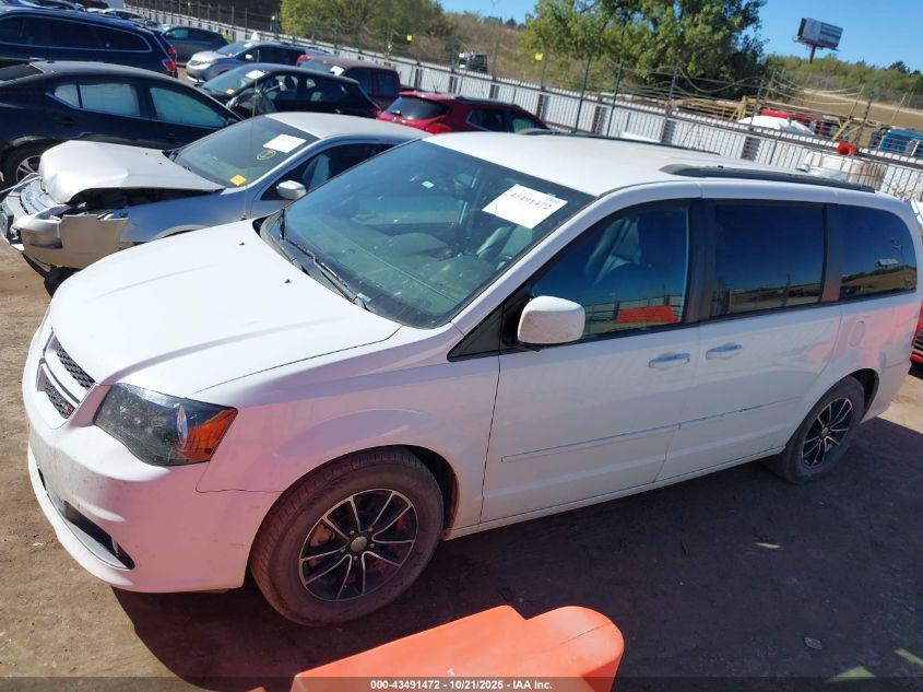 2017 Dodge Grand Caravan Gt VIN: 2C4RDGEGXHR825488 Lot: 43491472