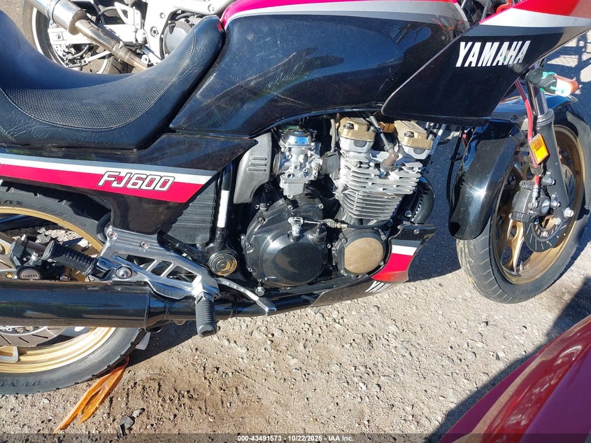 1985 Yamaha Fj600 VIN: JYA49A007FA009175 Lot: 43491573