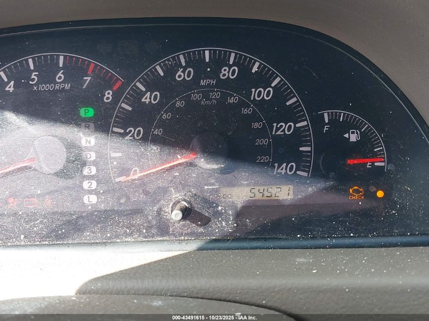 2005 Toyota Camry Le VIN: 4T1BE30K25U103977 Lot: 43491615