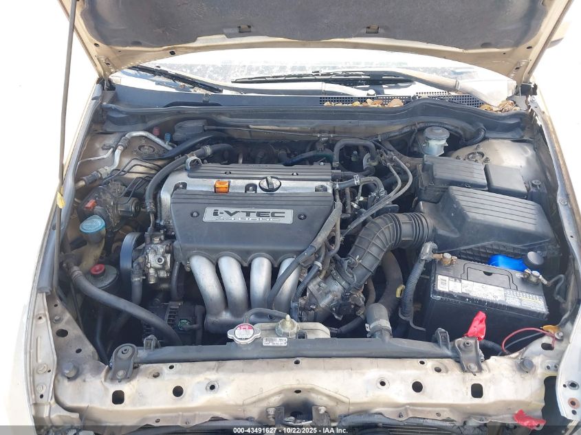 2003 Honda Accord 2.4 Lx VIN: 1HGCM56383A128664 Lot: 43491627