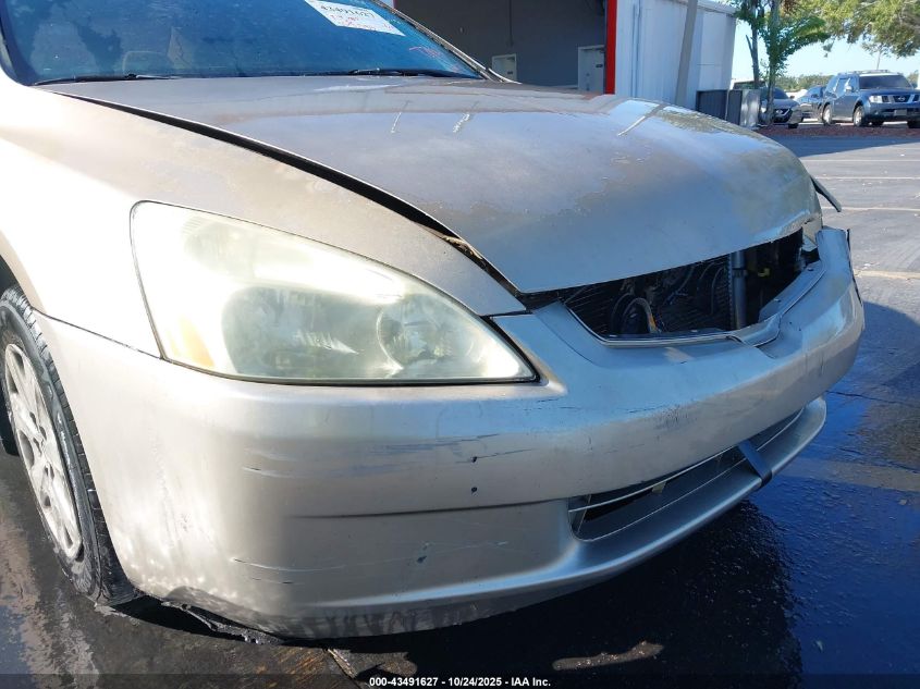 2003 Honda Accord 2.4 Lx VIN: 1HGCM56383A128664 Lot: 43491627