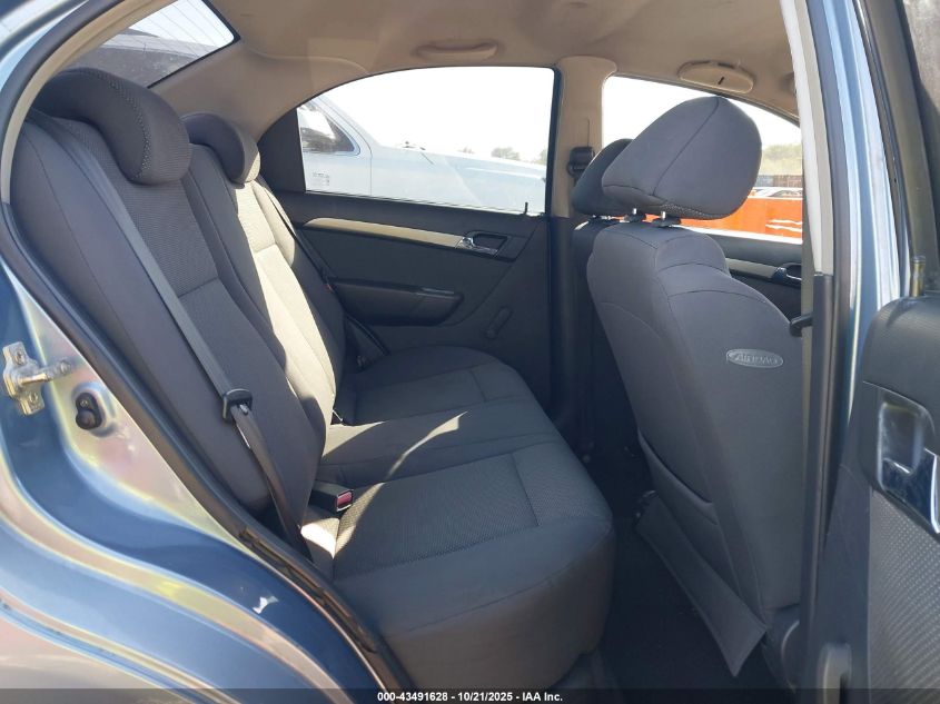 2007 Chevrolet Aveo Ls VIN: KL1TD56617B050177 Lot: 43491628