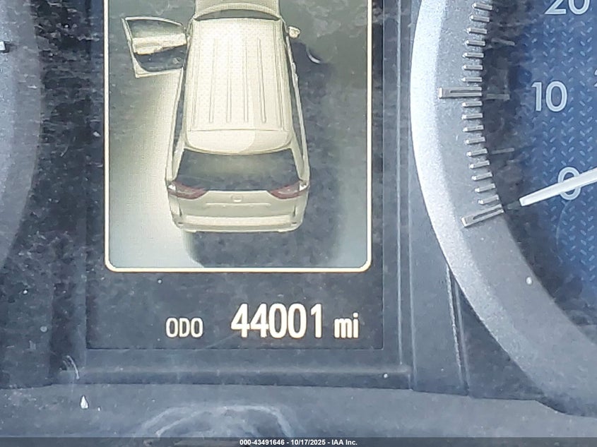 2019 Toyota Sienna Xle 8 Passenger VIN: 5TDYZ3DC9KS996722 Lot: 43491646