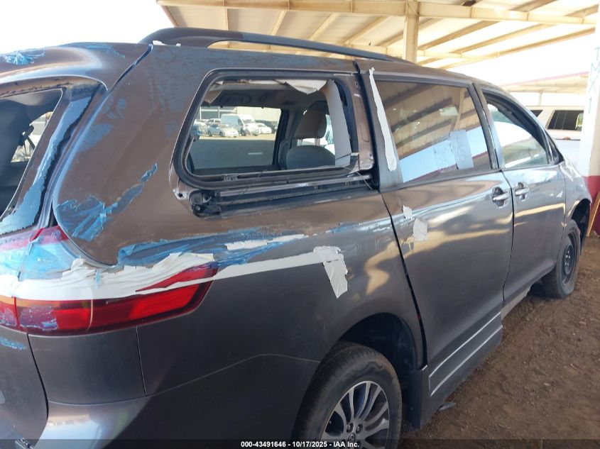 2019 Toyota Sienna Xle 8 Passenger VIN: 5TDYZ3DC9KS996722 Lot: 43491646