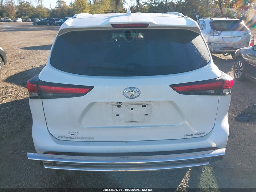 2020 TOYOTA HIGHLANDER XLE 5TDGZRBH0LS510748
