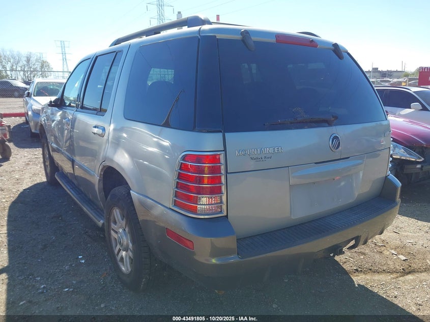 4M2ZU86E65UJ20179 2005 MERCURY MOUNTAINEER photo no. 3