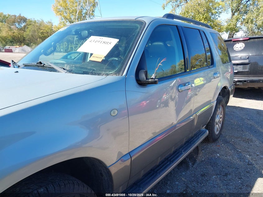 4M2ZU86E65UJ20179 2005 MERCURY MOUNTAINEER photo no. 6