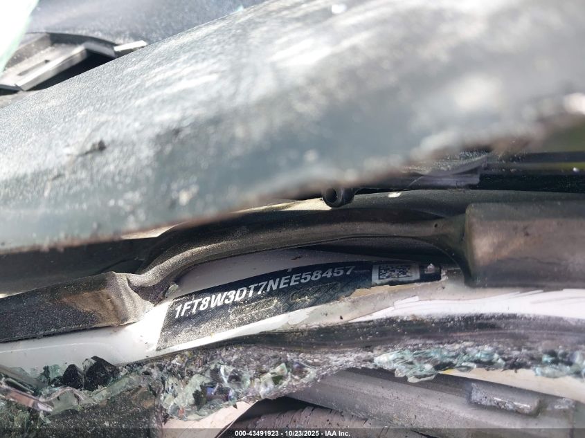 2022 Ford F-350 Xlt VIN: 1FT8W3DT7NEE58457 Lot: 43491923