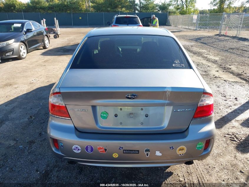 2008 Subaru Legacy 2.5I Limited VIN: 4S3BL626387225777 Lot: 43492035