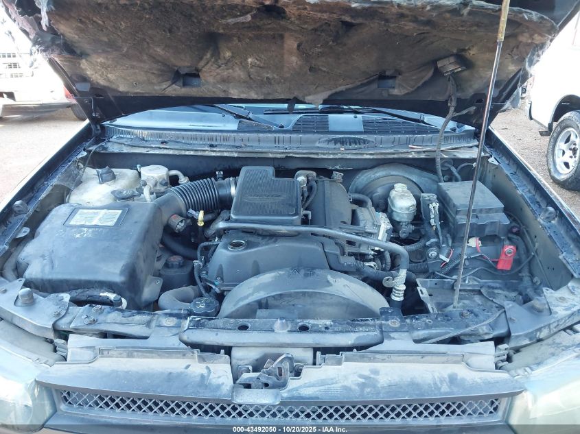 2002 Chevrolet Trailblazer Ls VIN: 1GNDS13SX22498995 Lot: 43492050