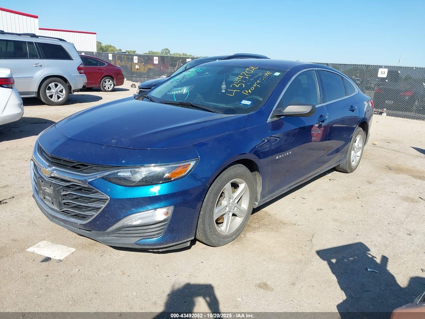 2019 CHEVROLET MALIBU 1LS 1G1ZB5ST3KF188303