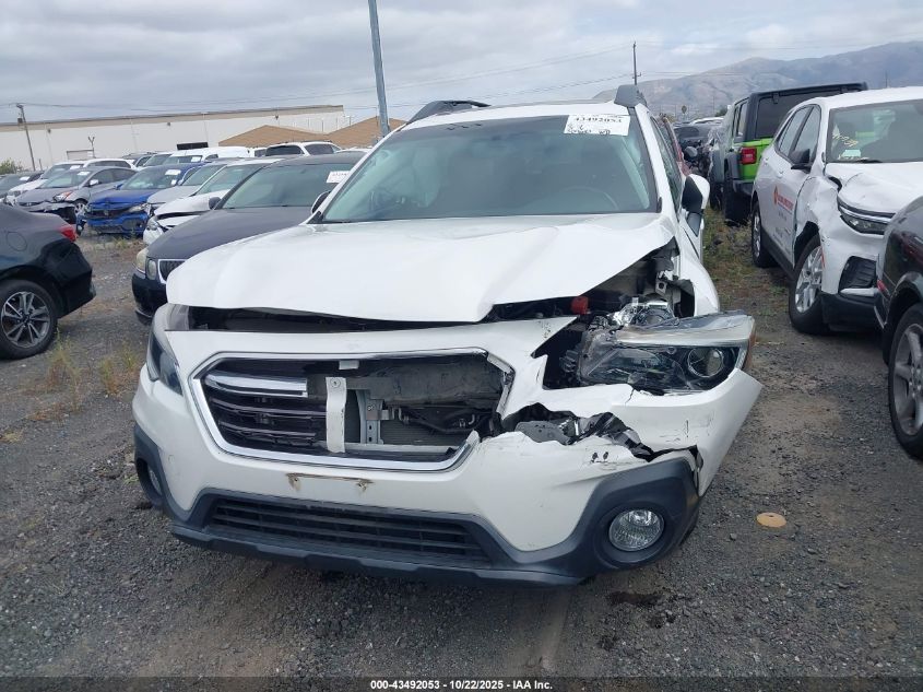 2018 Subaru Outback 2.5I Premium VIN: 4S4BSADC3J3235713 Lot: 43492053