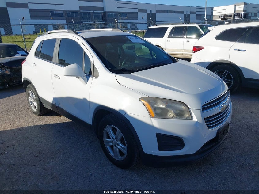2016 CHEVROLET TRAX LT - KL7CJLSB8GB608483